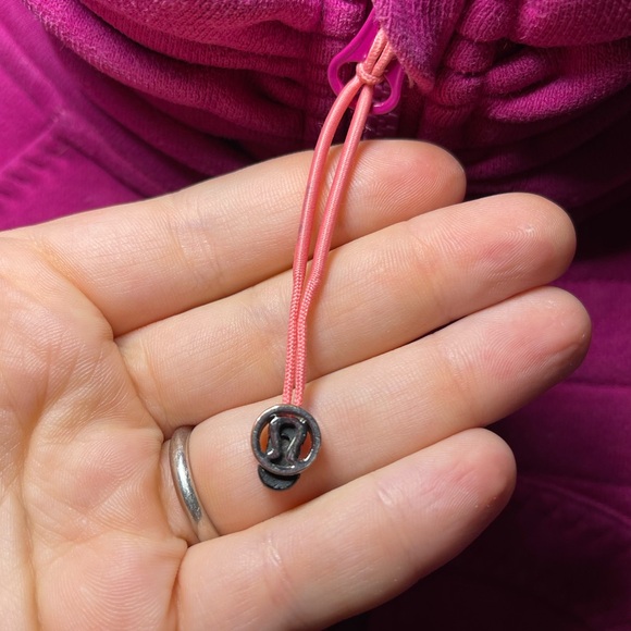 Lululemon Rasberry/Guava Calm And Cozy Scubba Cotton in Size 10 - Picture 3 of 10